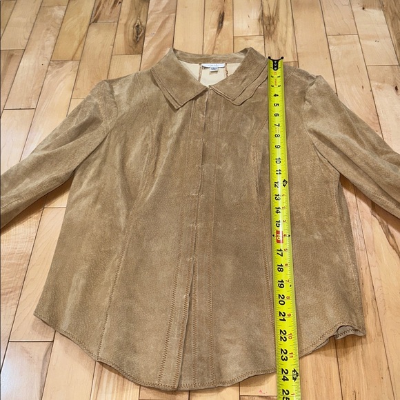 Cache Suede Tan Top - Picture 4 of 13